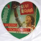 CLIFF RICHARD - SHAPED PICTURE DISC - SHOOTING FROM THE HEART