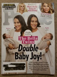 PEOPLE MAGAZINE September 7, 2020 THE BELLA TWINS What's Really Going On Britney - Picture 1 of 4