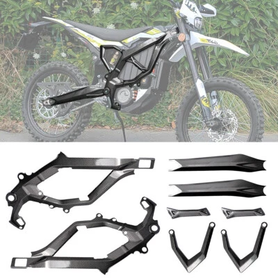 For Sur Ron Ultra Bee 2023+ Carbon Fiber Frame Fairing Body Guard Graphics Kit - Image 1 of 4
