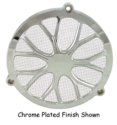 ХРОМИРОВАННЫЙ ВОЗДУХООЧИСТИТЕЛЬ HEATHEN BILLET HARLEY TWIN CAM FLHT ELECTRA GLIDE FLHTC ULTRA - Изображение 1 из 1