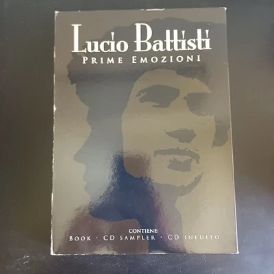 LUCIO BATTISTI PRIME EMOZIONI 2 CD INEDITO CAMPIONI + LIBRO - ICE 001100 BOX - Immagine 1 di 4