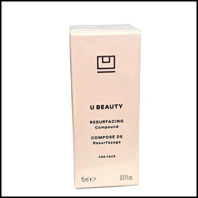 U Beauty Resurfacing Compound Travel Size 15 ml 0.5 fl.oz. Brighten New Sealed - Image 1 of 4
