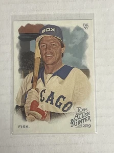 2019 Topps Allen & Ginter #272 Carlton Fisk Chicago White Sox - Picture 1 of 2