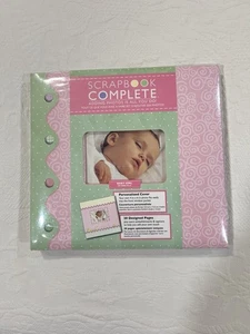 Álbum de recortes rosa CR Gibson Tapestry 12x12 bebé niña - Nuevo - Imagen 1 de 24