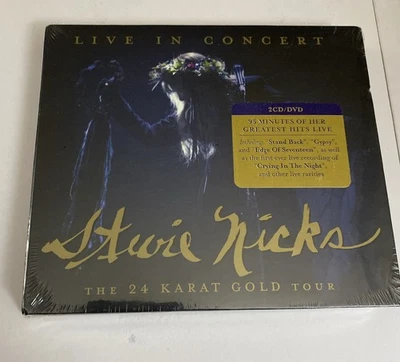 Stevie Nicks , NEW 2 CDS & DVD ,24 Karat Gold Live Concert Best of Hits Greatest - Image 1 of 2