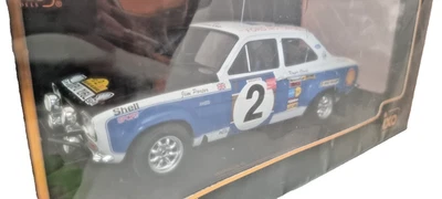 IXO 1/18 Scale Ford Escort Mk1 RS1600 Roger Clark 1973 Safari Rally Car #2 NEW - Image 1 of 4