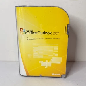 Software completo Microsoft Office Outlook 2007 con clave de producto CAJA ABIERTA - Imagen 1 de 7