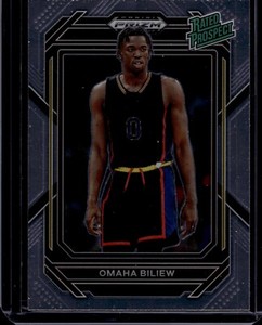 2023-24 Prizm Draft Picks Rated Prospect #1 Omaha Biliew - Iowa State Cyclones