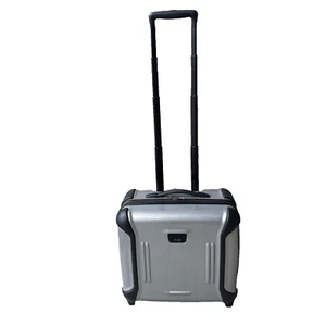 Tumi Vapor Business Briefcase 2-wheeled Rolling Carry-on *no key* 28012SLV - Picture 1 of 22