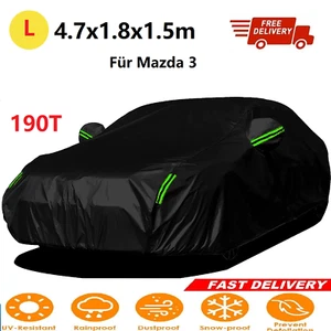 Für Mazda 3 Abdeckplane Ganzgarage Autoabdeckung Vollgarage UV Schutzhülle - Bild 1 von 7