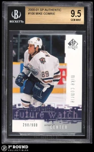 Mike Comrie RC BGS 9.5: 2000-01 SP Authentic Rookie Card /900 POP 14 - Picture 1 of 3