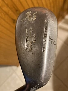 Rare Walter Hagen American Ambassador 7 1/2 iron with Pyratone Shaft Circa 1930s - Picture 1 of 16