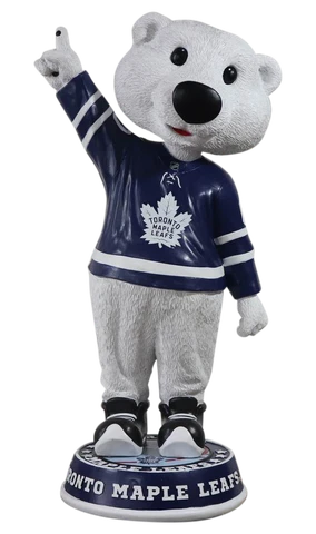 Carlton the Bear Toronto Maples Leafs 3 Foot Bobblehead NHL Cover
