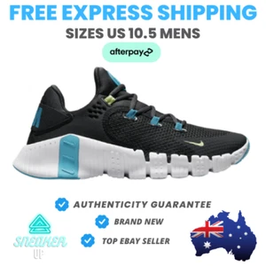 Nike Free Metcon 4 US 10.5 Men's Anthracite Black Blue Shoes Running Shoes - Picture 1 of 9