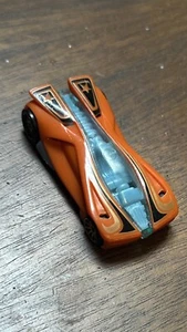 2007 HOT WHEELS #117 Track Stars 9/12 ANTHRACITE Orange w/Gold Spoke Wheels - NM - Picture 1 of 6