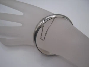 schlichter Armreif aus 925er Silber , sehr edel - Bild 1 von 12