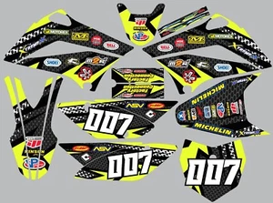 Graphic Kit for 2010-2015 Kawasaki KLX110 KLX 110 Decals logo sticker - Foto 1 di 1