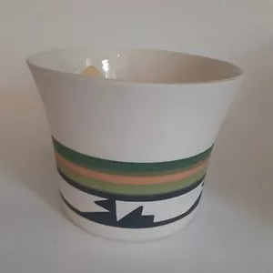 Vintage Ute Pottery Planter Hand Painted Signed & Numbered Southwest - Picture 1 of 8