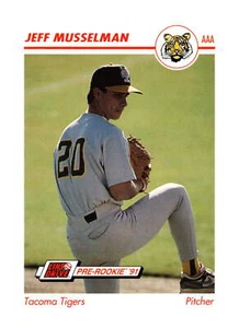 1991 Line Drive AAA #542 Jeff Musselman - Picture 1 of 2