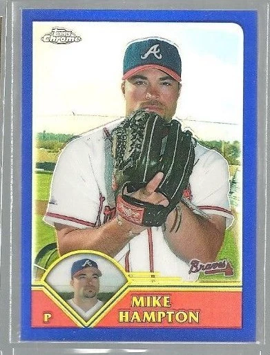  2003 Topps Chrome Refractors #275 Mike Hampton 030/699 (ref43223) - Image 1 of 1