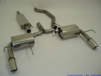 Sistema dúplex FMS 3 pulgadas 76 mm acero inoxidable Opel Signum (desde 03) 2,0 l turbo 129 kW - Imagen 1 de 3