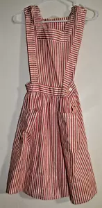 Fashion Seal Candy Striper Uniform Pinafore Size Small Vtg 70's - Picture 1 of 7