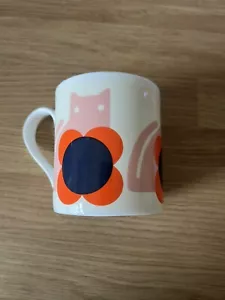 Orla Kiely Cat Mug - Picture 1 of 4