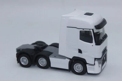 Herpa 315104 Renault T Facelift 6x2 Camión Blanco 1:87 H0 Nuevo en OVP - Imagen 1 de 4