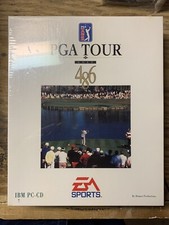 PGA Tour Golf 486/Sealed 1994 EA Sports PC Game/IBM/Nice Shape!