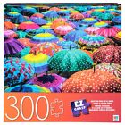 Milton Bradley - Umbrellas - EZ Grasp - 300 Large Piece Jigsaw Puzzle