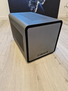 Jonsbo V8 Mini-ITX Gehäuse - grau + 200mm Noctua Radiator - Bild 1 von 5