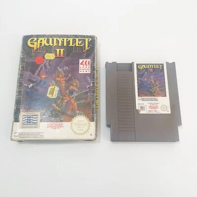 Gauntlet II 2 + Box - Nintendo NES - Tested & Working - Free Postage - Image 1 of 4