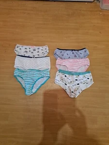 6x Mädchen Slips Gr 146/152,privat - Bild 1 von 3