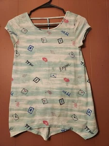 So Girl's Size 12 Colorful Legging Tee/T-shirt/Top - Picture 1 of 6