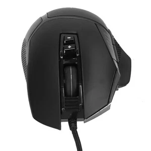 Magic Refiner Wired Gaming Mouse Black 8‑Button USB2.0 Port Ergonomic Comput New - Picture 1 of 22