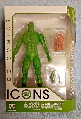 DC ICONS # 18 SWAMP THING DARK GENESIS 6" INCH FIGURE 2016 DC COLLECTIBLES NEW Cover