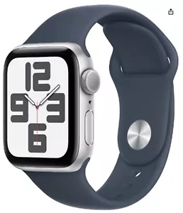 Apple Watch SE 2da Generación 40 mm GPS Plateado Aluminio M/L-Storm Banda Azul Envío Rápido 🙂 - Imagen 1 de 1