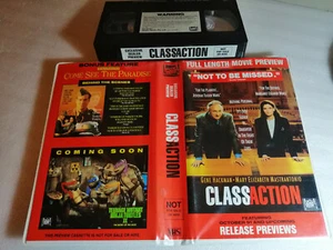 CLASS ACTION - Rare DEALER ONLY Full Length FOX VIDEO Promo Vhs+Oct '91 Previews - Picture 1 of 2