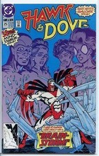 Hawk and Dove 1989 series # 25 near mint comic book