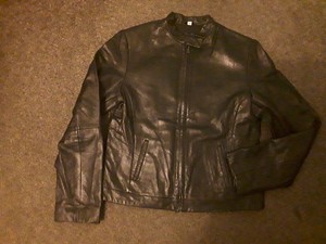 hudson red leather jacket