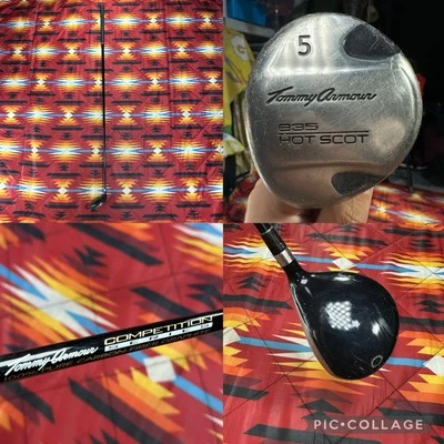 Tommy Armour 835 Hot Scot 5 Wood 18* Men's LH UST Competition Stiff Graphite 43” - Image 1 of 4