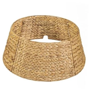  28 Zoll Weihnachtsbaumhalsband groß bis klein Weihnachtsbaum, gewebte Wasserhyazinthe - Bild 1 von 7