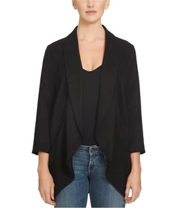 1.STATE Womens 3/4 Sleeve Bolero Jacket, Black, X-Small - Picture 1 of 1