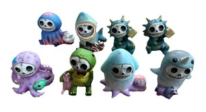 Furrybones Lot Of 9 Skeleton Figurines - Picture 1 of 8