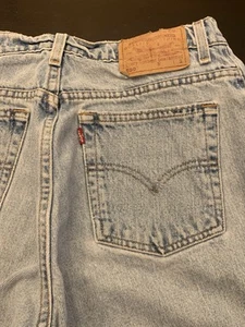 Levi’s Vintage 90’s 550 Relaxed Fit Tapered Leg 100% Cotton Jeans Size 14 Reg S - Bild 1 von 14