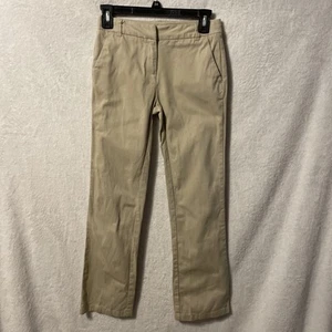 Izod Approved Schoolwear Stretch Skinny Girls Bootcut Pants Adj Waist 14 - Picture 1 of 4