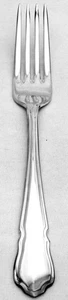 DUBARRY Royal Sheffield Silver-Plated Dinner Fork 8" NEW NEVER USED made England - Picture 1 of 5