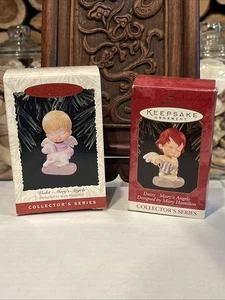 Hallmark Andenken Ornamente: Violet and Daisy ~ Mary’s Angels 1996 & 1997 - Bild 1 von 12