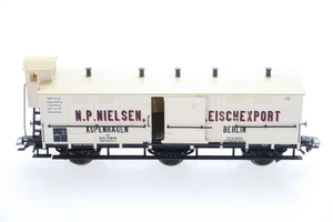 H0 MÄRKLIN Meckl. Schwerin Spezialwagen Fleischexport N.P.Nielsen AC N86 - Picture 1 of 4