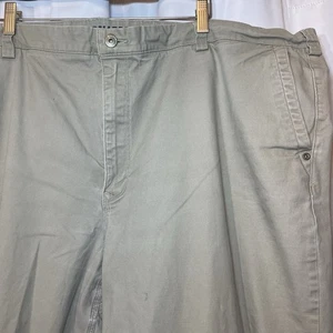 Duluth Trading Flex Ballroom Khakis Pants Mens 49x27 Beige Relaxed Fit - Picture 1 of 13